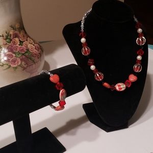 Handmade Necklace and bracelet set